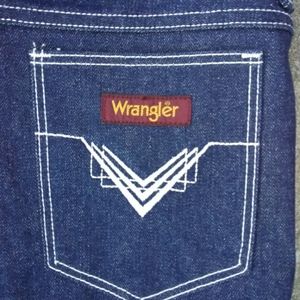 Wrangler Jeans 1970's Vintage.